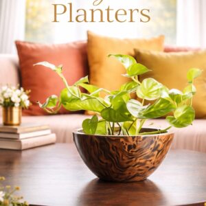 Elegant Wooden Planter